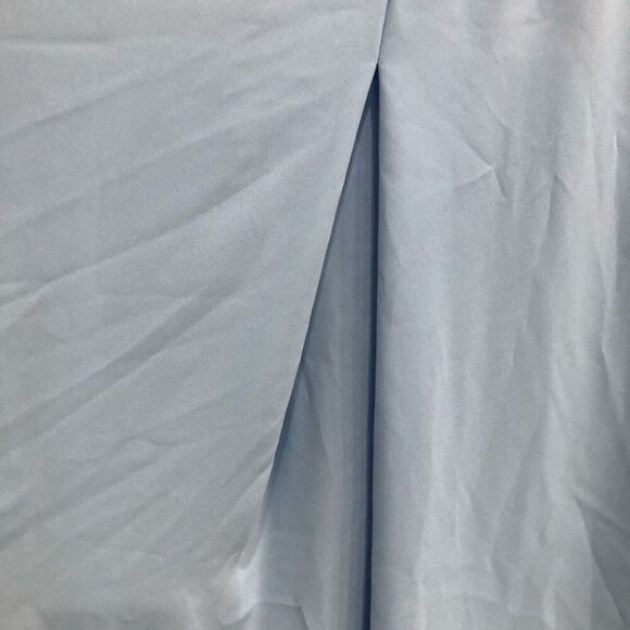 VINCE CAMUTO - NWT - L Sz 1X Pleated-Front Long Sleeve Tunic in "Light Chambray" - Picture 12 of 14